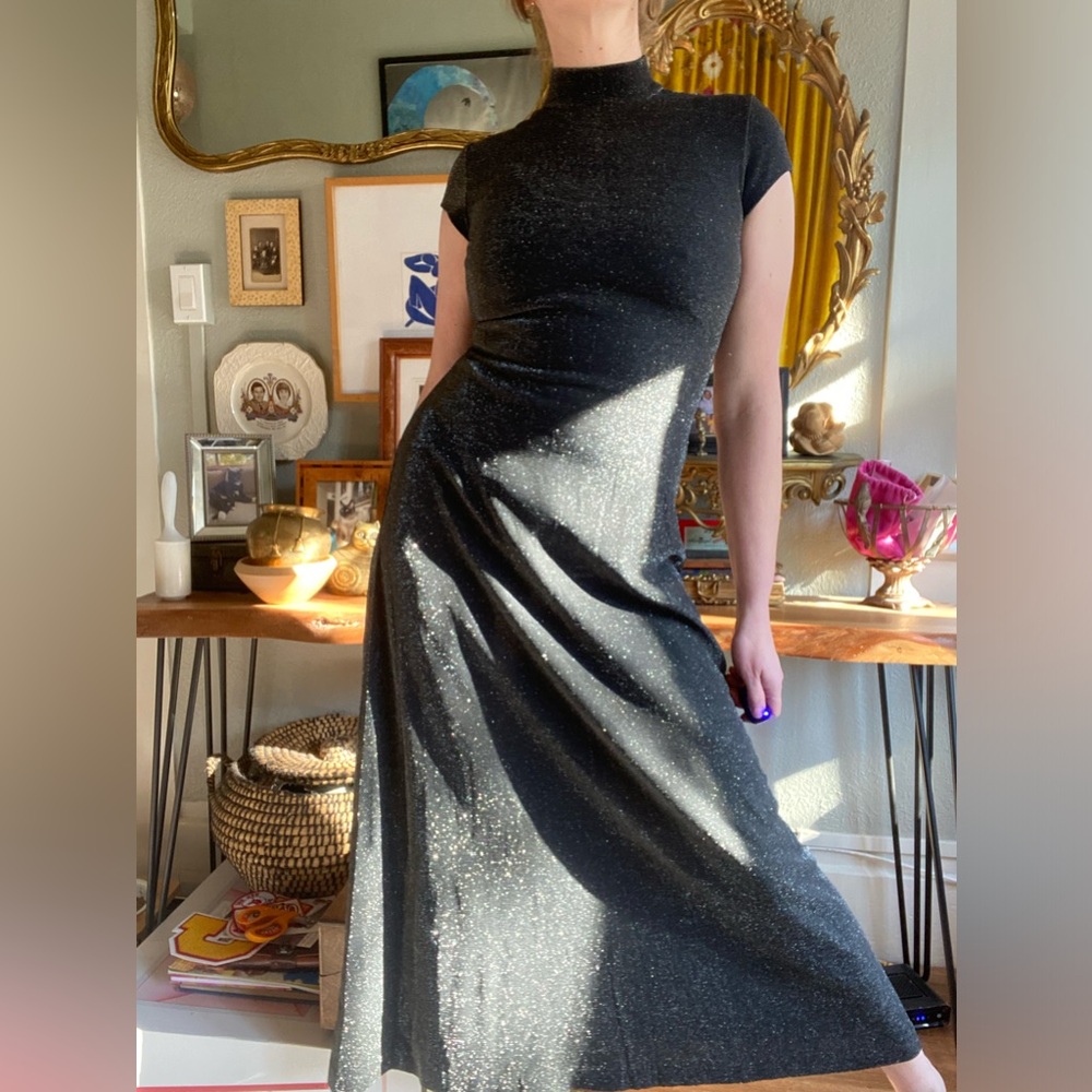 Lurex vintage dress